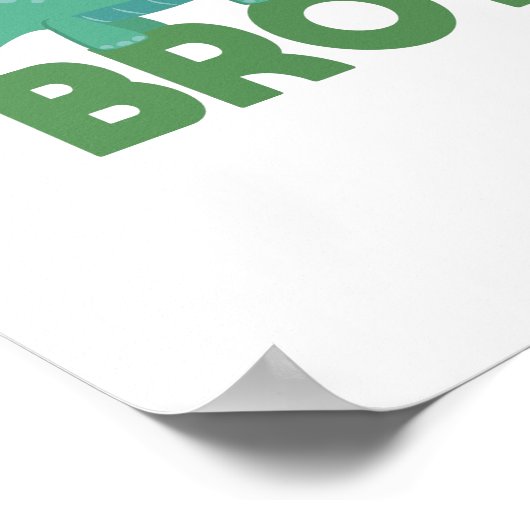 恐竜の大兄弟漫画の男の子部屋 ポスター (角)