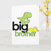 恐竜の大兄 カード (黄色い花)