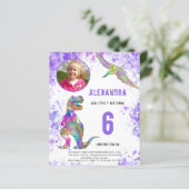 恐竜の女の子の誕生日パーティー写真 (スタンド正面)