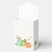 恐竜の好意ボックス – 水彩少年の誕生日 フェイバーボックス (オープン)