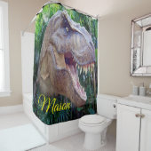 恐竜の子供たちがシャワーカーテンメイソン シャワーカーテン (インサイチュ)