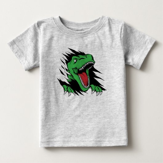 恐竜の子供たち ベビーTシャツ (正面)
