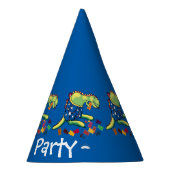 恐竜の子供パジャマパーティー パーティーハット (右)