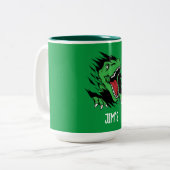 恐竜の子供 ツートーンマグカップ (正面左)