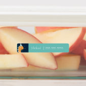 恐竜の学校のクラスのランチネーム番号ラベル ラベル (貼付)