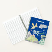 恐竜の学校のメモ一覧のスケッチ ノートブック (内部)