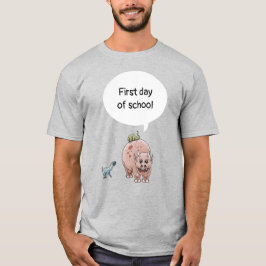 恐竜の学校の初日 Tシャツ
