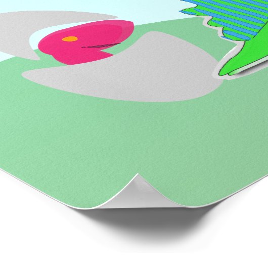 恐竜の家族はラーと言う!ポスター ポスター (角)