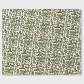 恐竜の家族 ラッピングペーパー (フラット)