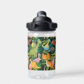 恐竜の少年たちは名前を永久保存 ウォーターボトル (背面)