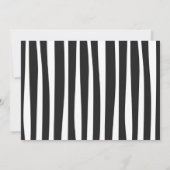 恐竜の少年の誕生日パーティーの写真 招待状 (裏面)