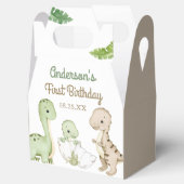恐竜の少年グリーンの誕生日 フェイバーボックス (オープン)