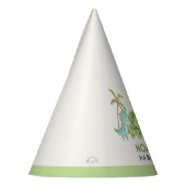 恐竜の少年子供の誕生日パーティー帽子 パーティーハット (左)