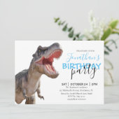 恐竜の少年bIRTHDAY発表 案内状 (スタンド正面)