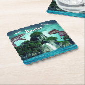 恐竜の島ハッピーバースデーパーティー ペーパーコースター (アングル)