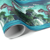 恐竜の島ハッピーバースデーパーティー ラッピングペーパー (ロールコーナー)