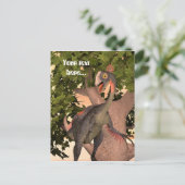 恐竜の巨大捕獲器 ポストカード (スタンド正面)