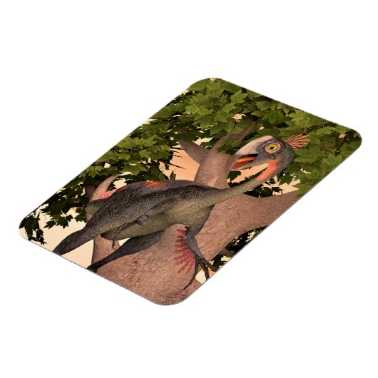 恐竜の巨大捕獲器 マグネット (左側)