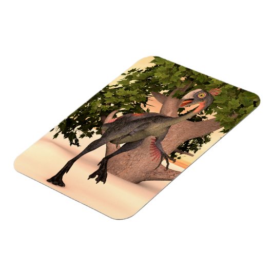 恐竜の巨大捕獲器 マグネット (左側)