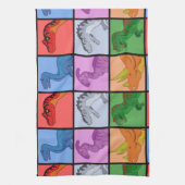 恐竜の広場 キッチンタオル (縦)