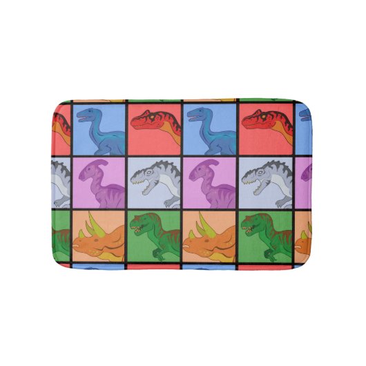 恐竜の広場 バスマット (正面)