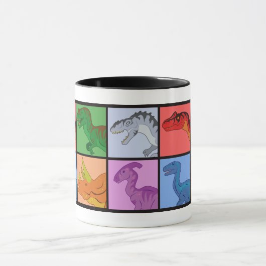 恐竜の広場 マグカップ (中央)