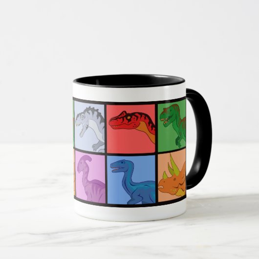 恐竜の広場 マグカップ (正面右)