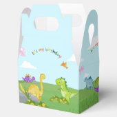 恐竜の庭/ディノの庭の誕生日パーティー フェイバーボックス (オープン)