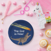 恐竜の廃墟は大惨事に近い ペーパープレート (パーティー)