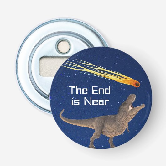 恐竜の廃墟は大惨事に近い 栓抜き (正面)