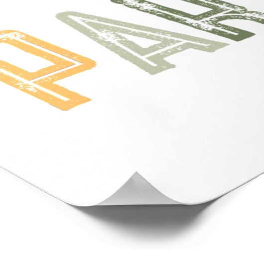 恐竜の建築パーティーウェルカムサイン ポスター (角)