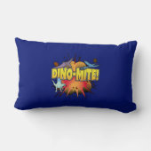 恐竜の恋人ダイナマイトDino-mite Pun ランバークッション (裏面)