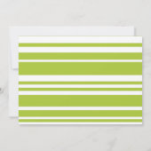 恐竜の招待状はずかずかと歩き、誕生日の男の子をChomp サンキューカード (裏面)