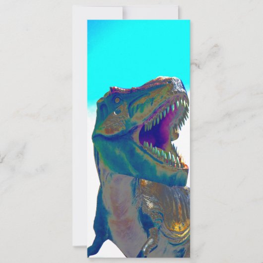 恐竜の招待状 招待状 (正面)