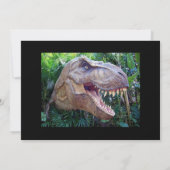 恐竜の招待 招待状 (裏面)