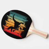 恐竜の日没2 卓球ラケット (横)