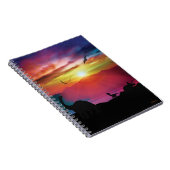 恐竜の日没 ノートブック (右側)