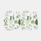 恐竜の最初の誕生日パーティーの好意ボックス フェイバーボックス (折り畳みなし)