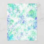 恐竜の最初の誕生日パーティー写真予算 チラシ (裏面)