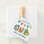 恐竜の最初の誕生日写真ありがとう フェイバータグ (インサイチュ)