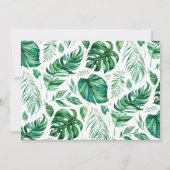 恐竜の最初の誕生日招待状 招待状 (裏面)