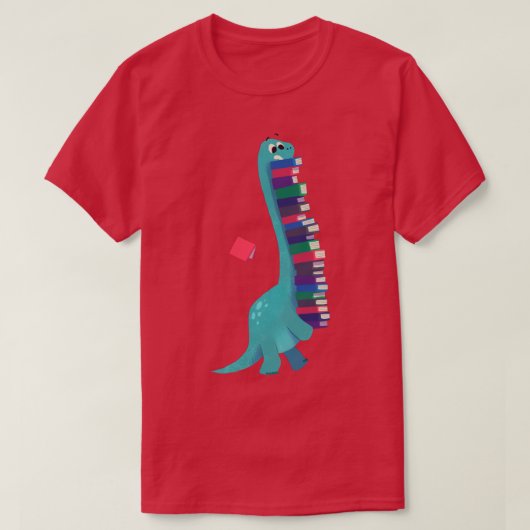 恐竜の本クラシック01 Tシャツ (デザイン正面)