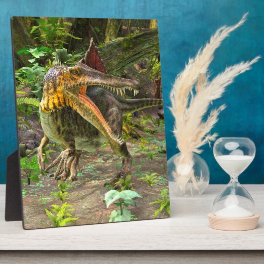 恐竜の棘徐脈 フォトプラーク (側面)