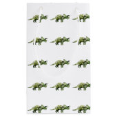 恐竜の植物芸術 スモールペーパーバッグ (裏面)