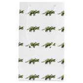 恐竜の植物芸術 スモールペーパーバッグ (正面)