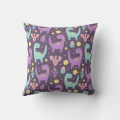 恐竜の模様 クッション (裏面)