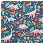 恐竜の歓喜 ファブリック (クローズアップ)