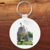 恐竜の気管支索 キーホルダー (正面)