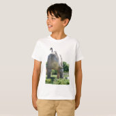 恐竜の気管支索 Tシャツ (正面フル)