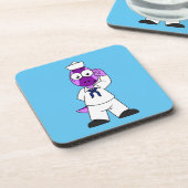 恐竜の水兵パキセファロスサウルス。 コースター (左側)